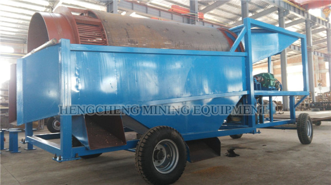 Alt mobile gold trommel washing plant